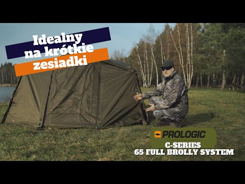 The perfect tent for short sessions - Prologic C-Series 65 Full Brolly System
