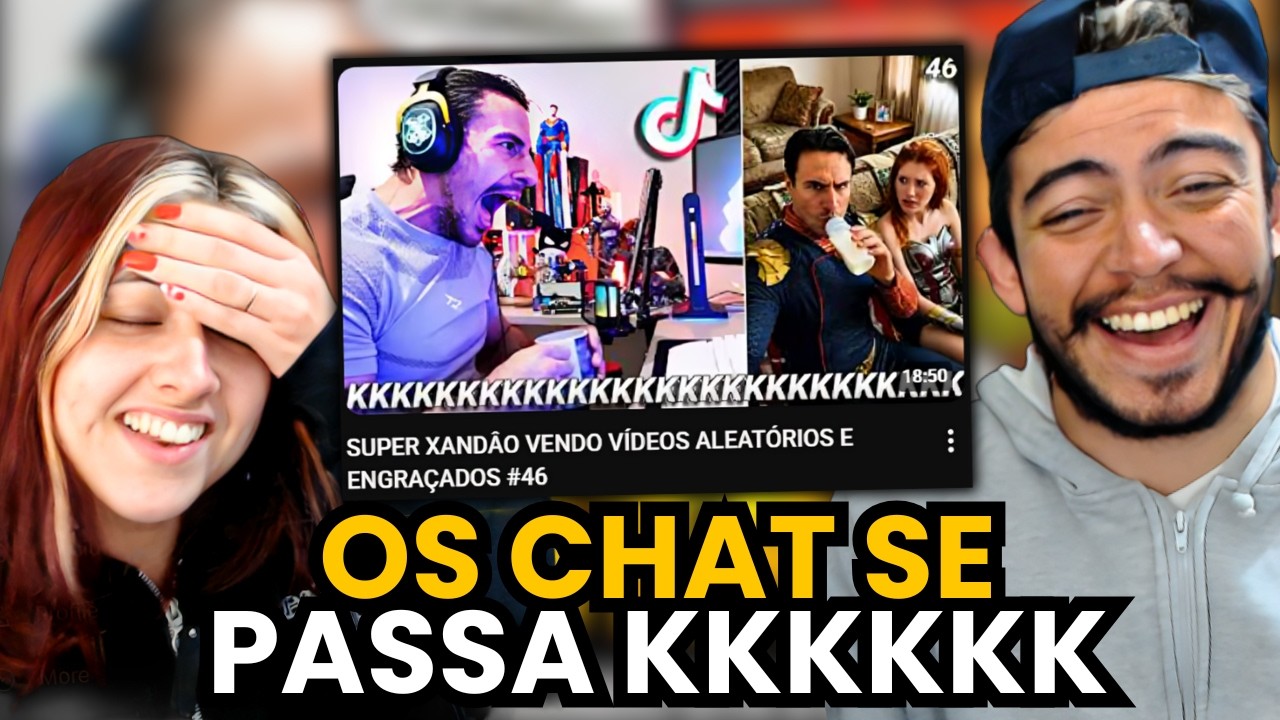 SUPER XANDÂO VENDO VÍDEOS ALEATÓRIOS E ENGRAÇADOS #46 | REACT