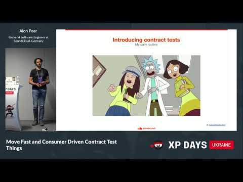 Move Fast and Consumer Driven Contract Test Things (Alon Peer, Germany)