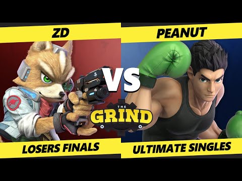 The Grind 200 Losers Finals - Peanut (Little Mac, Roy) Vs. ZD (Fox) Smash Ultimate - SSBU
