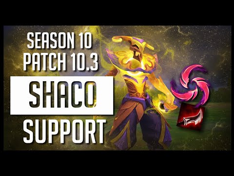 SEASON 10  10.3 SHACO SUPPORT COMEBACK GAME!! - League of Legends