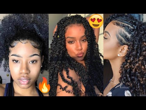 😍❄️ New GORGEOUS NATURAL HAIRSTYLES FOR THE WINTER...