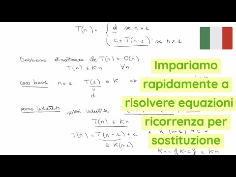 RECURRENCE EQUATIONS - SUBSTITUTION METHOD - RECURSIVE LINEAR SEARCH