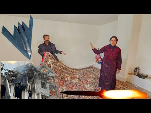 The Shansa family's dream home is complete. | First meal in their new home