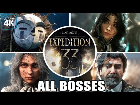 Clair Obscur: Expedition 33 - All Bosses + True Ending (With Cutscenes) NO DAMAGE 4K 60FPS UHD PC
