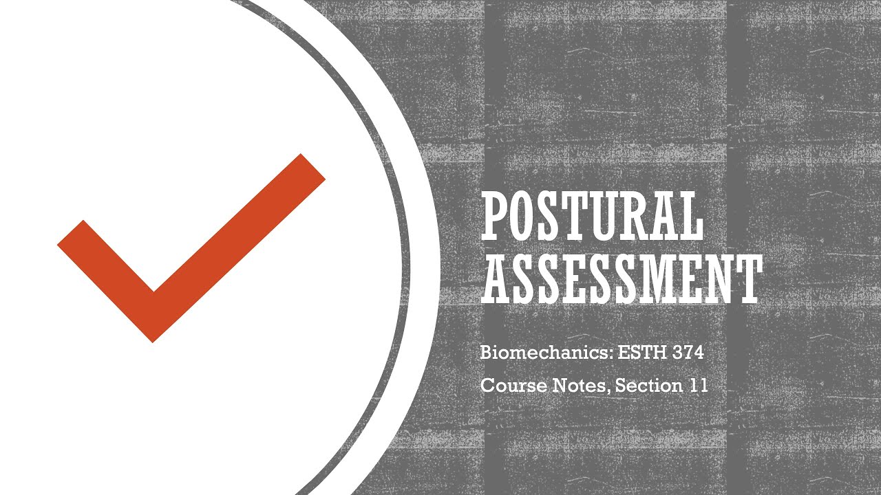 Postural Assessment - Biomechanics