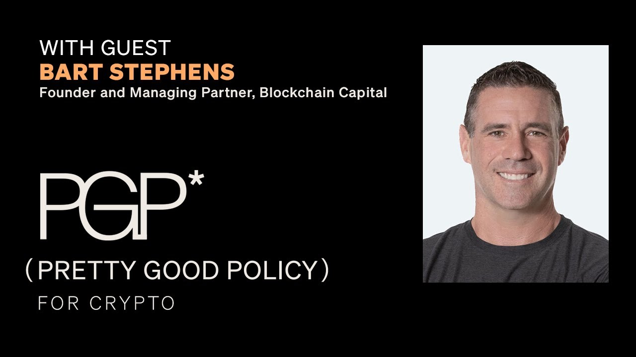 Bart Stephens, Founder and Managing Partner, Blockchain Capital