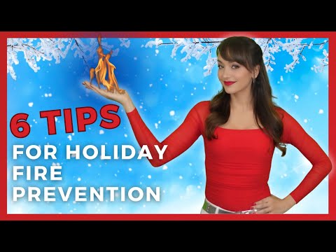 Fire Prevention: 6 KEY Tips To Prevent Fire This Holiday Season | By Ally Safety