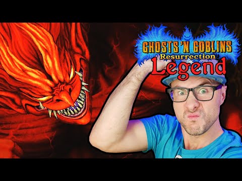 Ghosts 'N Goblins Resurrection LEGEND MODE [FINAL LEVEL - Shadowlord's Citadel]