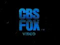 CBS FOX VIDEO Logo 1984