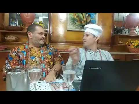 Live 008 - 30/09/2019. "Papo com Fritz" - Vida e trajetória com  o Babalorixá Pai Jorge Caribé