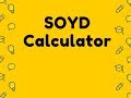 Sum of the Years Digits (SOYD) Depreciation Calculator Video