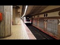 4K Bucharest Metro BOMBARDIER Train Paris At Eroilor 1 Station M1 M3 Lines