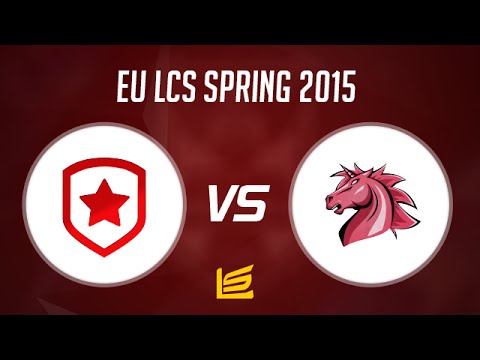 EU LCS 2015 Spring W1D1: Gambit Gaming vs Unicorns of Love Highlights