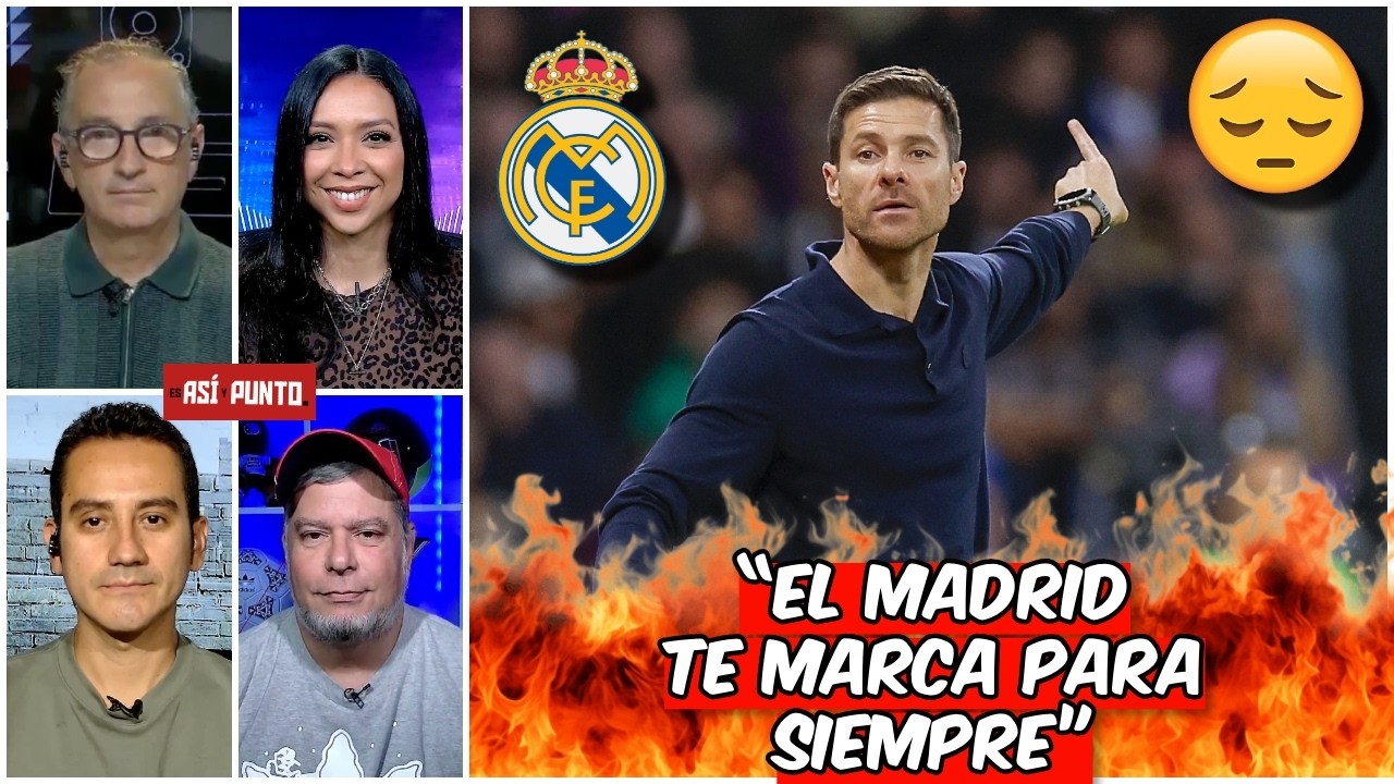 XABI ALONSO NO será RECORDADO como un DIRECTOR TÉCNICO del REAL MADRID. FRACASÓ | Es Así y Punto