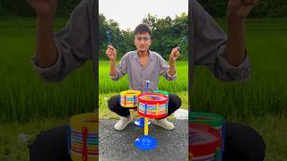 Download lagu Jazz Drums Full Set Senior Musical Band Instruments with 3 Drums, 1 Dish, 1 Stool & Sticks 🥁 mp3