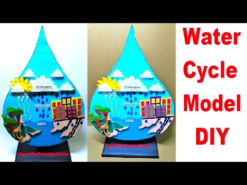 shapes model 3d 2D making using cardboard and paper maths model making idea DIY howtofunda