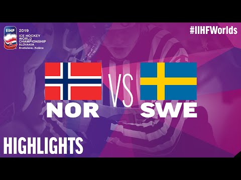 Norway vs. Sweden - Game Highlights - #IIHFWorlds 2019