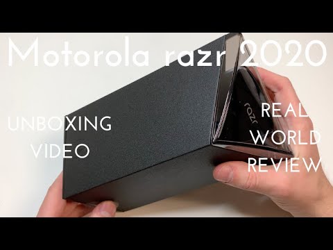 Motorola razr 5G (2020) Full Unboxing! (Real World Review)