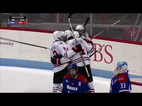Game Recap | Northeastern Men's Hockey vs. UMass Lowell (Feb. 15, 2020)