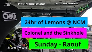 Sunday Race - Raouf @ NCM 2025 - 24hrs of Lemons