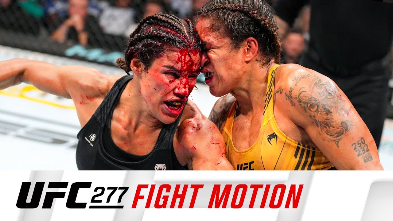 UFC 277 in SLOW MOTION | Fight Motion