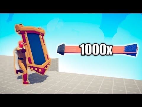 SAITAMA MIRROR SHIELD vs 1000x OVERPOWERED UNITS - TABS | Totally Accurate Battle Simulator 2025