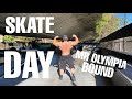 Skate day at Bay 66 - 8.5 weeks out from the Mr Olympia