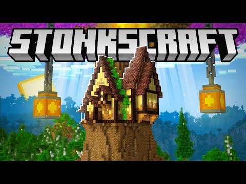 A MAIS BELA CASA NA ARVORE - StonksCraft #40 -Dlet-