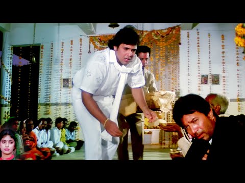 सेठजी को भीख मांगता देख चौंक पड़े गोविंदा - Govinda - Rajesh Khanna - Juhi Chawla - Feel Good Movies