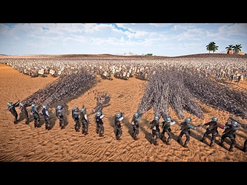 50 automatische Bogenschützen gegen 2.000.000 Speerkämpfer – Ultimate Epic Battle Simulator 2
