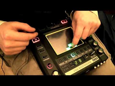 Recording a loop on Korg Kaossilator Pro