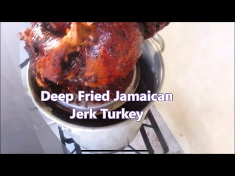 Best deep fried Jerk Turkey with citrus beurre Blanc sauce by Spice King Keith Lorre