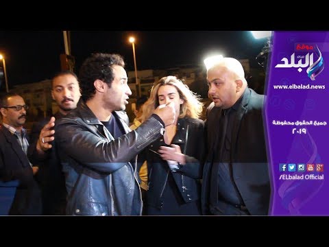 بسبب هنا الزاهد .. احمد فهمى ينفعل فى عزاء محمود الجندى