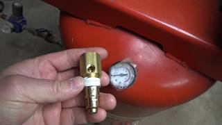Air Compressor One Way Check Valve Change and Unloader Theory
