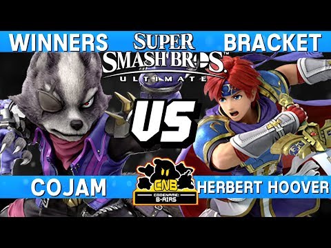 Smash Ultimate - CoJam (Wolf) vs Herbert Hoover (Roy) - CNB 166 Winners Bracket