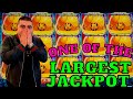 One Of The BIGGEST JACKPOTS On Huff N More Puff Slot Machine