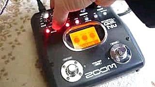 Video thumbnail for Zoom G2Nu multi effects pedal demo on fender Jaguar by Gearfacts