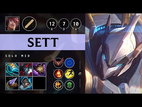 Sett Mid vs Sylas: Unstoppable - EUW Grandmaster Patch 14.21