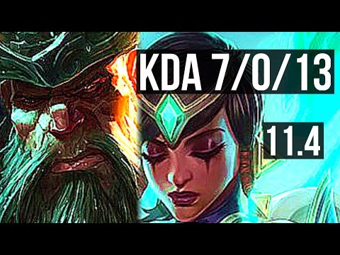 GANGPLANK vs KARMA (TOP) | 7/0/13, 1.5M mastery, 400+ games, Godlike | EUW Diamond | v11.4