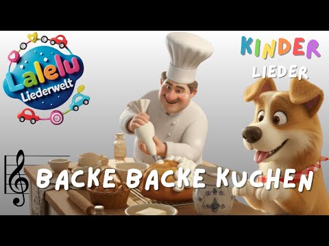 Backe, backe Kuchen – Kinderlieder zum Mitsingen & Tanzen | Lalelu Liederwelt