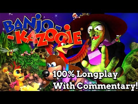 Banjo-Kazooie [100% HD Long Play, With Commentary]