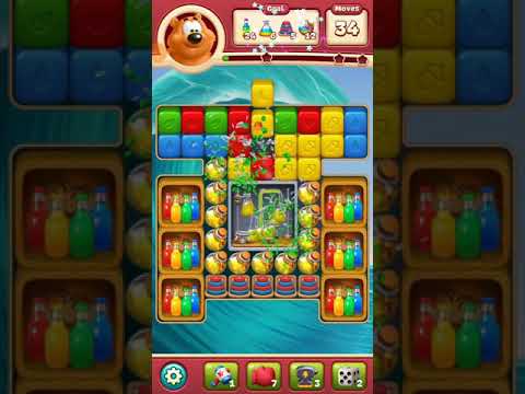 Toon blast 2928 no boosters 3 stars