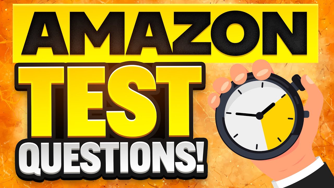 AMAZON ONLINE ASSESSMENT TEST PRACTICE – Pass the Amazon Hiring Test! (2026 VERSION!)