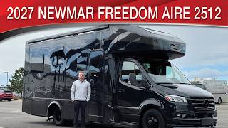 A preview image of the linked video showcasing 2027 Newmar Freedom Aire 2512