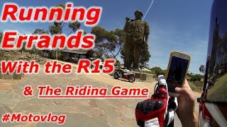preview picture of video 'Errands on a motorcycle | The Riding Game | Wasabi BacPac | 60fps | #Motovlog'