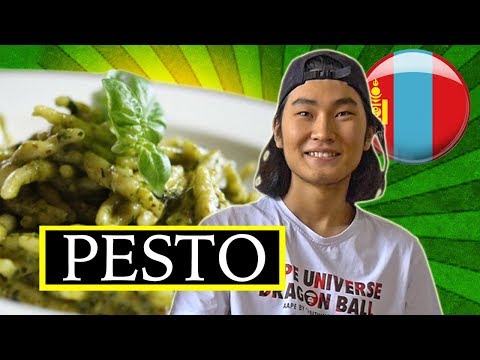 Foreigners eat Pesto Genovese for the first time - thepillow