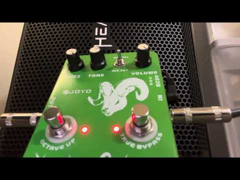7/9/2023 Experiment Joyo Voodoo Octave fuzz pedal