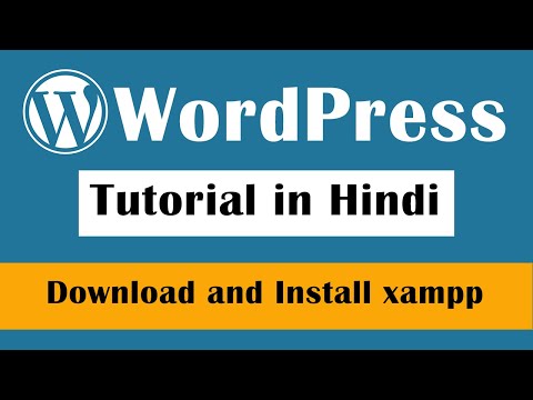 Download and Install Xampp WordPress Tutorial in Hindi Part 3