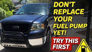 Don’t Replace the Fuel Pump yet! Check the cut off switch first. Here’s how ￼
